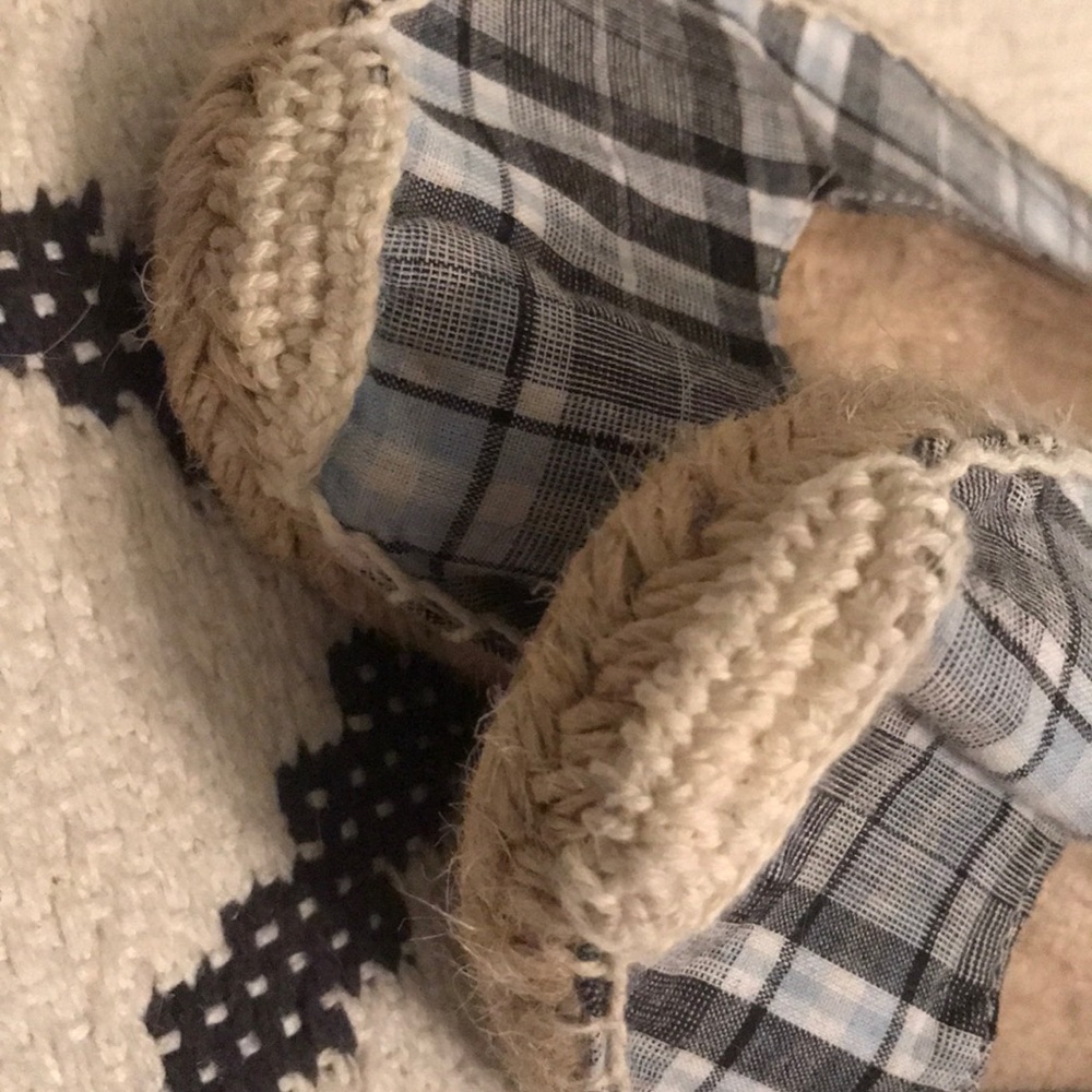 Esprit Plaid Espadrille Flats - Picture 7 of 8